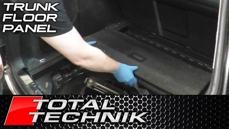 How to Remove Trunk (Boot) Floor Panel - Audi A4 S4 RS4 - B6 B7 2001-2008 - Avant Estate