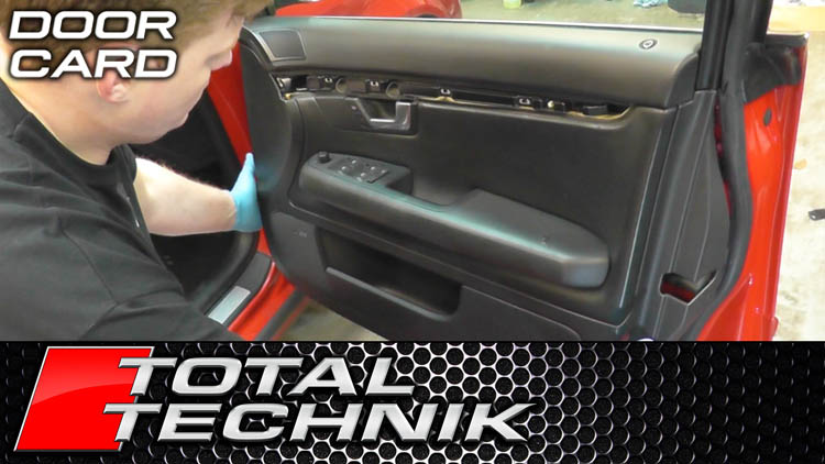How to Remove Door Card Panel - Audi A4 S4 RS4 - B6 B7 2001-2008