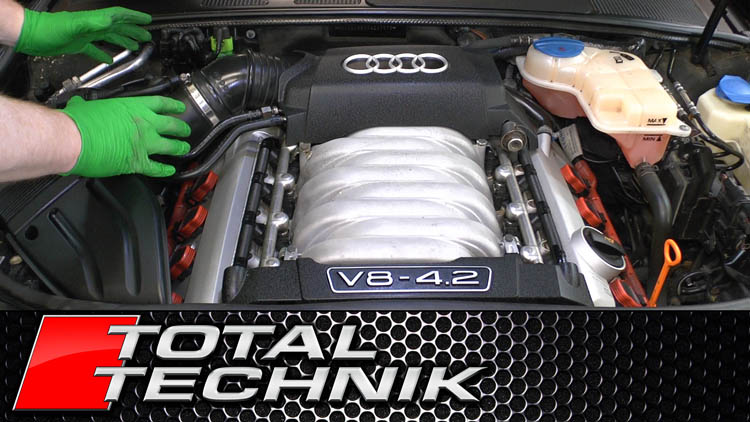 Audi S4 4.2 V8 Engine Bay Guided Tour (Basic Components) - Audi S4 - B6 B7 - 2003-2008