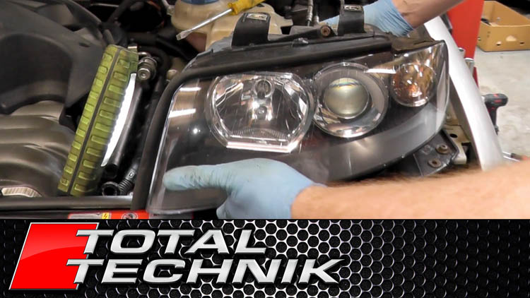 How to Remove Headlights (Head Lamps) - Audi A4 S4 RS4 - B6 - 2001-2008