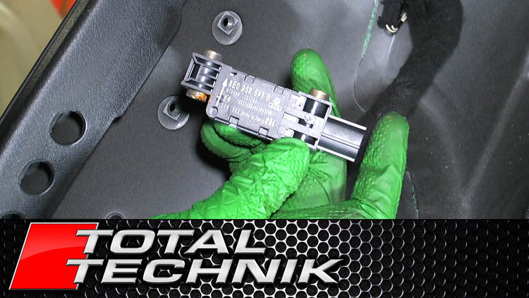 How to Remove Rear Door Airbag Crash Sensor - Audi A4 S4 RS4 - B6 B7 - 2001-2008