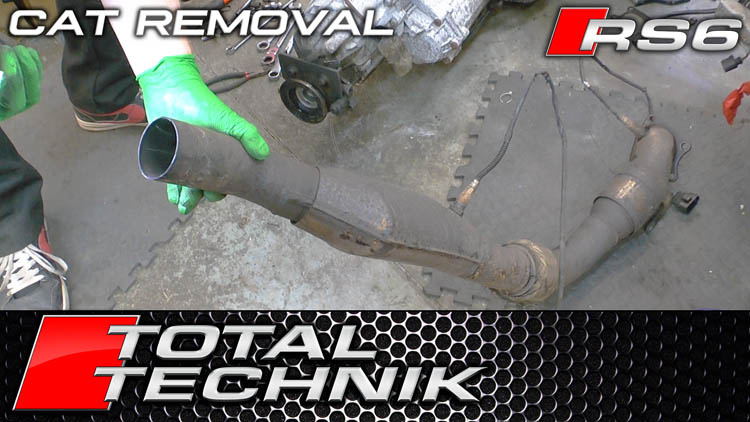 How to Remove Cats Catalytic Converters - Audi RS6 C5