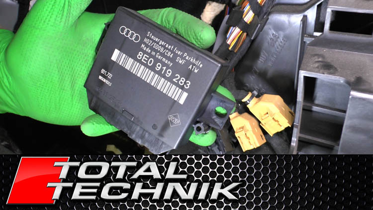 How to Remove Parking Sensor (PDC) ECU - Audi A6 S6 RS6 - C5 - 1997-2005