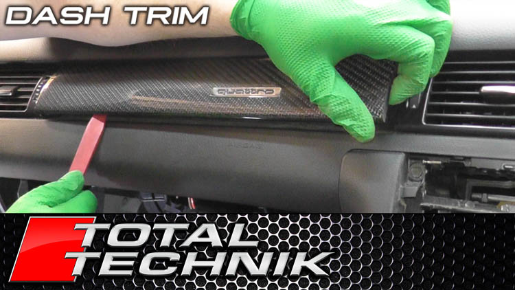 How to Remove Main Dash Trim (Quattro) - Audi A6 S6 RS6 (C5) - 1997-2005