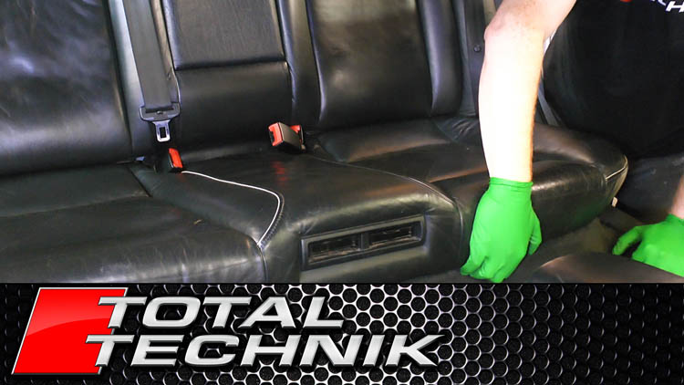 How to Remove Rear Seats Bench - Audi A6 S6 RS6 - C5 - 1997-2005