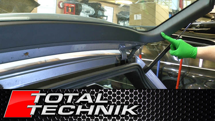 How to Remove Tailgate Upper Window Trim Panel (Avant) - Audi A6 S6 RS6 - C5 - 1997-2005